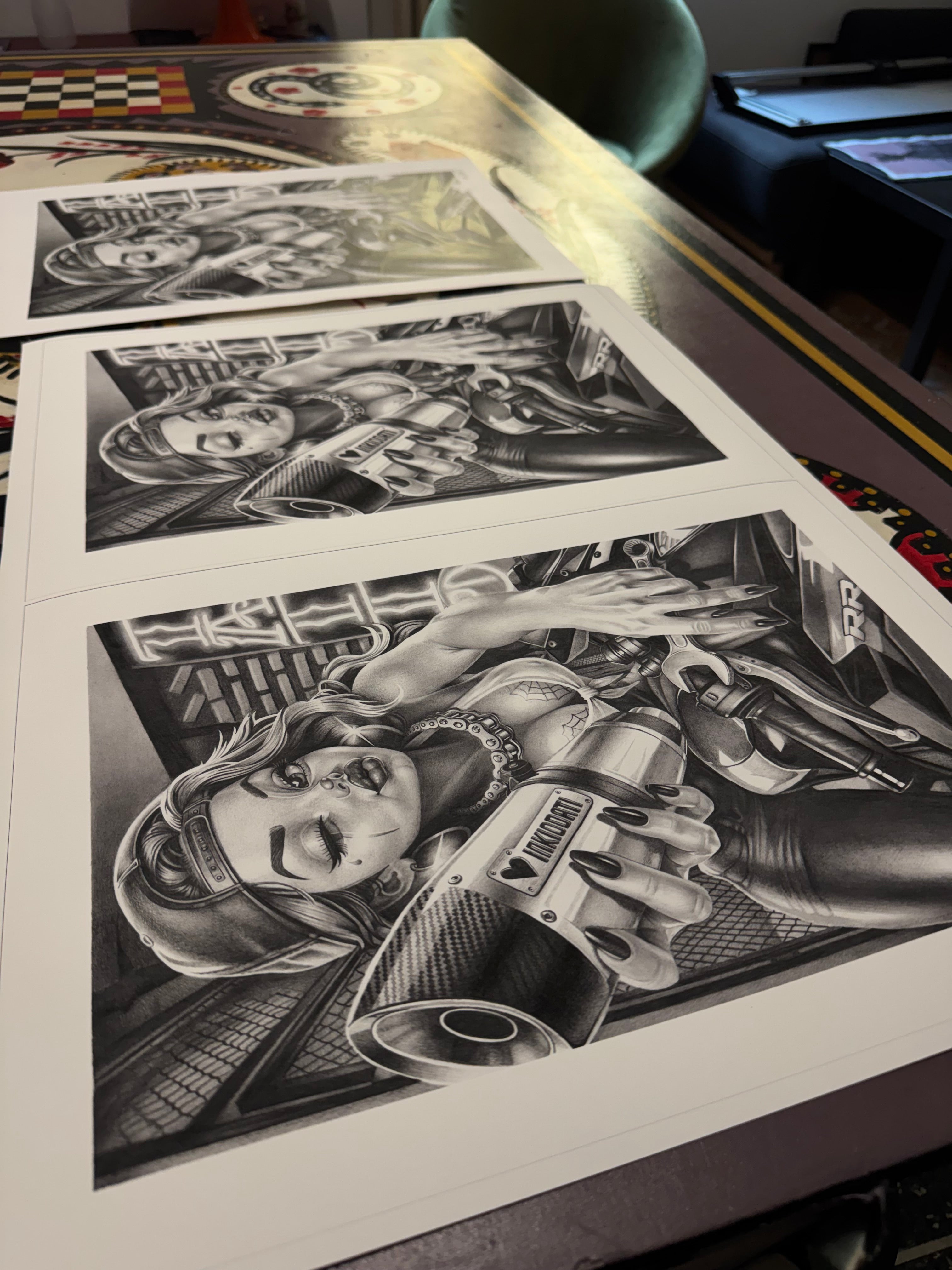 Tavola A3 fineart grafite